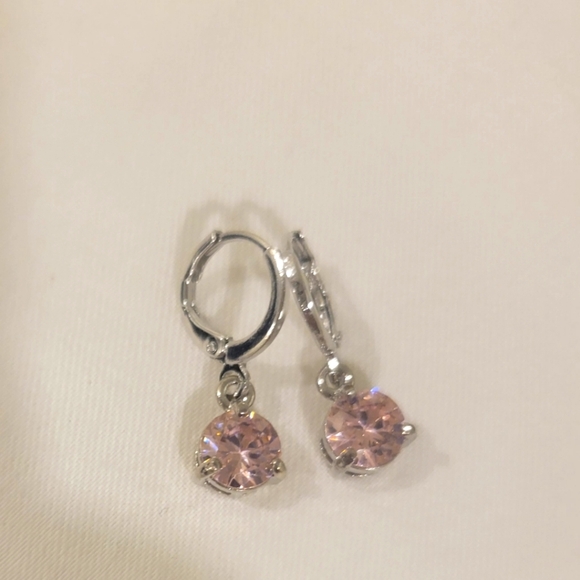 Silver and Purple Jewelry Set - Picture 2 of 3